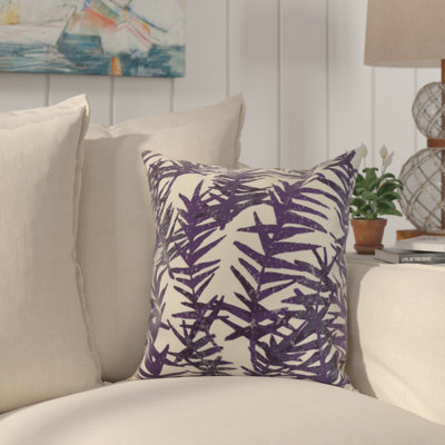 Floral Print Outdoor Square Pillow Floral Print Outdoor Square Pillow